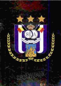 2023-24 Panini Belgium Pro League Stickers #401 Anderlecht Women Metal Badge