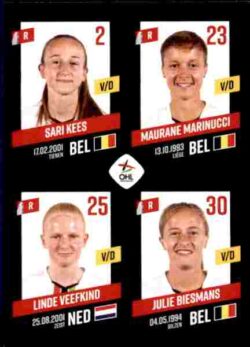 2023-24 Panini Belgium Pro League Stickers #408 Kees-Marinucci-Veefkind-Biesmans