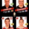 2023-24 Panini Belgium Pro League Stickers #412 Guidi-Damman-Brackman-Coutereels