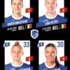 2023-24 Panini Belgium Pro League Stickers #420 Duijsters-Petry-Van Kerkhoven-Vanzeir