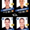 2023-24 Panini Belgium Pro League Stickers #423 Iliano-Vangheluwe-Vanhaecke-Verdonck