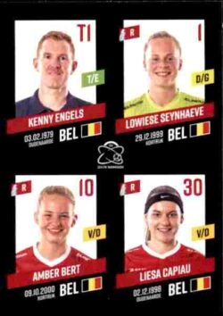 2023-24 Panini Belgium Pro League Stickers #432 Engels-Seynhaeve-Bert-Capiau