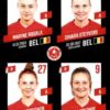 2023-24 Panini Belgium Pro League Stickers #440 Rosala-Steyvers-Verdonck-Vrithof