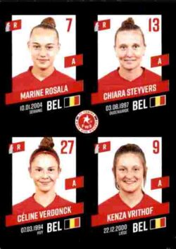 2023-24 Panini Belgium Pro League Stickers #440 Rosala-Steyvers-Verdonck-Vrithof