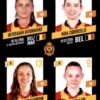 2023-24 Panini Belgium Pro League Stickers #444 Bouharat-Corbeels-Raekelboom-Bollen