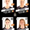 2023-24 Panini Belgium Pro League Stickers #449 Crea-Galai-Michalak-Szostak