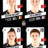 2023-24 Panini Belgium Pro League Stickers #450 Ballant-Ernesti-Faity-Jadoule