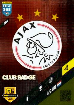 2023-24 Panini FIFA 365 Adrenalyn XL #AJA04 Ajax Club Badge