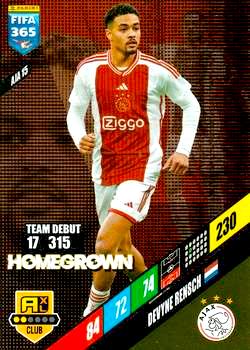 2023-24 Panini FIFA 365 Adrenalyn XL #AJA15 Devyne Rensch