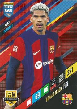 2023-24 Panini FIFA 365 Adrenalyn XL #BAR03 Ronald Araujo