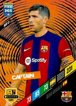 2023-24 Panini FIFA 365 Adrenalyn XL #BAR13 Sergi Roberto