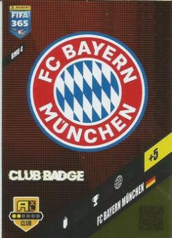 2023-24 Panini FIFA 365 Adrenalyn XL #BMU04 Bayern München Club Badge