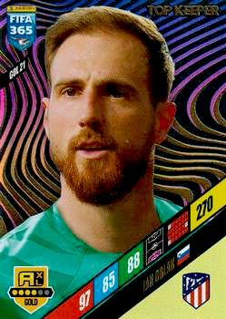 2023-24 Panini FIFA 365 Adrenalyn XL #GOL21 Jan Oblak