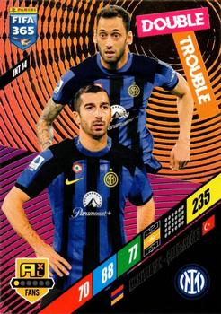 2023-24 Panini FIFA 365 Adrenalyn XL #INT14 Mkhitaryan-Çalhanoğlu