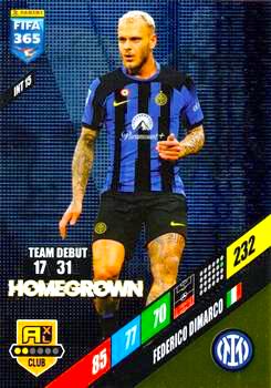 2023-24 Panini FIFA 365 Adrenalyn XL #INT15 Federico DiMarco