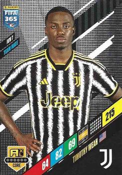 2023-24 Panini FIFA 365 Adrenalyn XL #JUV07 Timothy Weah