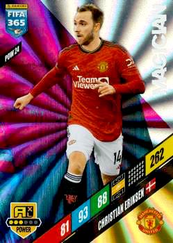 2023-24 Panini FIFA 365 Adrenalyn XL #POW24 Christian Eriksen