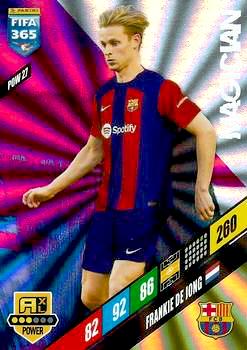 2023-24 Panini FIFA 365 Adrenalyn XL #POW27 Frenkie de Jong