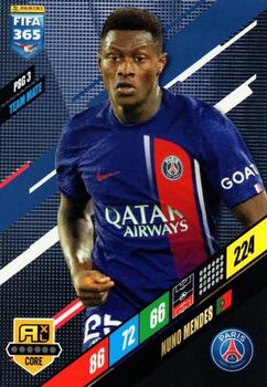 2023-24 Panini FIFA 365 Adrenalyn XL #PSG03 Nuno Mendes