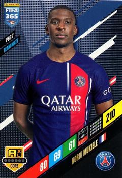 2023-24 Panini FIFA 365 Adrenalyn XL #PSG07 Nordi Mukiele