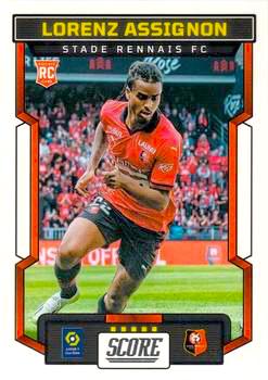 2023-24 Panini Score Ligue 1 Soccer #186 Lorenz Assignon