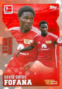 2023-24 Topps Bundesliga Summer Signings David Datro Fofana