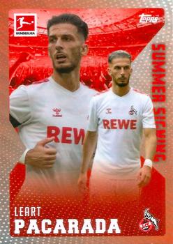 2023-24 Topps Bundesliga Summer Signings Leart Pacarada