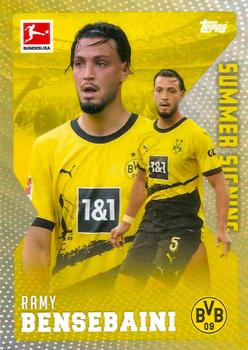 2023-24 Topps Bundesliga Summer Signings Ramy Bensebaini