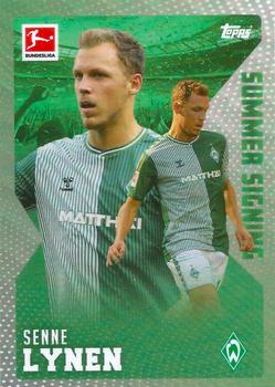 2023-24 Topps Bundesliga Summer Signings Senne Lynen