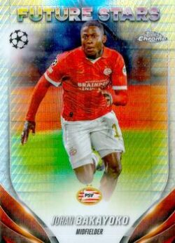 2023-24 Topps Chrome UEFA Club Competitions #033 Prism Johan Bakayoko