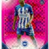 2023-24 Topps Chrome UEFA Club Competitions #113 Pink X-Fractor Carlos Baleba SN99