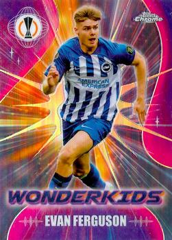 2023-24 Topps Chrome UEFA Club Competitions #WK-4 Wonderkids Evan Ferguson