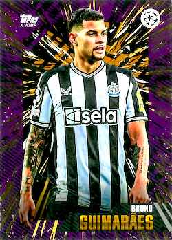 2023-24 Topps Gold UEFA Club Competitions Bruno Guimarães