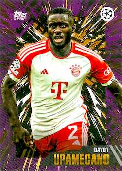 2023-24 Topps Gold UEFA Club Competitions Dayot Upamecano