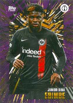 2023-24 Topps Gold UEFA Club Competitions Junior Dina Ebimbe