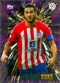 2023-24 Topps Gold UEFA Club Competitions Koke