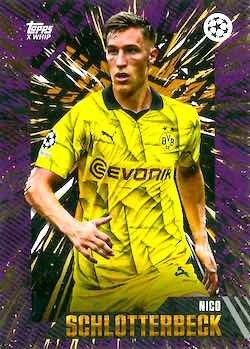 2023-24 Topps Gold UEFA Club Competitions Nico Schlotterbeck