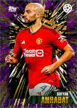 2023-24 Topps Gold UEFA Club Competitions Sofyan Amrabat