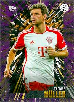 2023-24 Topps Gold UEFA Club Competitions Thomas Müller