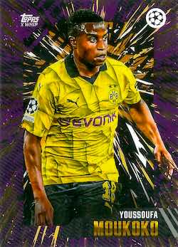 2023-24 Topps Gold UEFA Club Competitions Youssoufa Moukoko