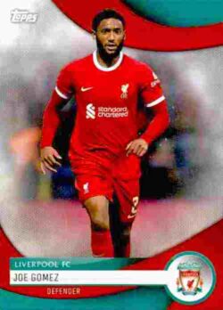 2023-24 Topps Liverpool Team Set #02 Joe Gomez