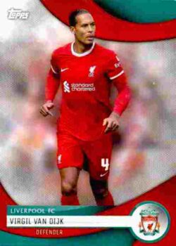 2023-24 Topps Liverpool Team Set #03 Virgil van Dijk