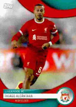 2023-24 Topps Liverpool Team Set #12 Thiago Alcântara