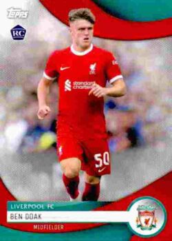 2023-24 Topps Liverpool Team Set #15 Ben Doak