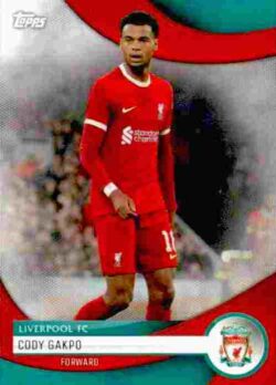 2023-24 Topps Liverpool Team Set #17 Cody Gakpo