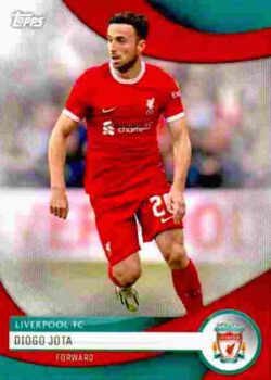 2023-24 Topps Liverpool Team Set #19 Diogo Jota