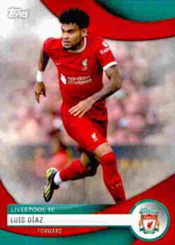 2023-24 Topps Liverpool Team Set #20 Luis Diaz