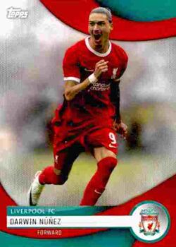 2023-24 Topps Liverpool Team Set #21 Darwin Núñez