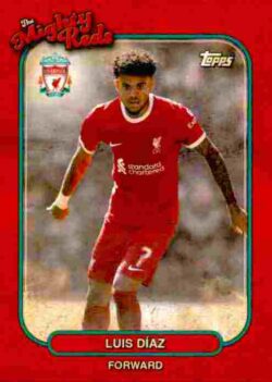 2023-24 Topps Liverpool Team Set #34 Luis Diaz