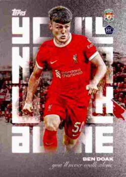 2023-24 Topps Liverpool Team Set #36 Ben Doak